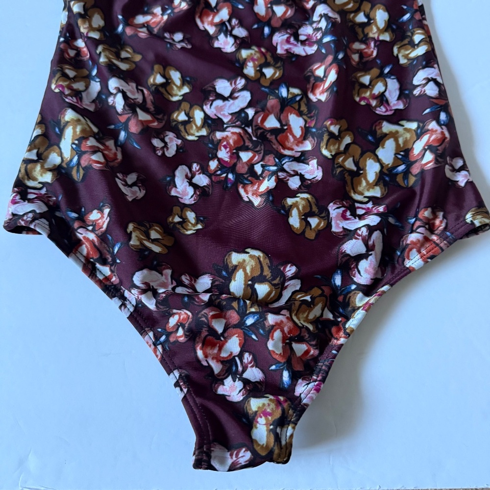 Beach Riot The Riviera Floral Underwire One Piece Swimsuit Size Small - Picture 7 of 15